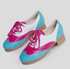 Capezio - 960 - Baby Blue, Pink & White - Limited Edition Size 5.5