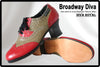 Broadway Diva - Red & Beige Elephant Royal