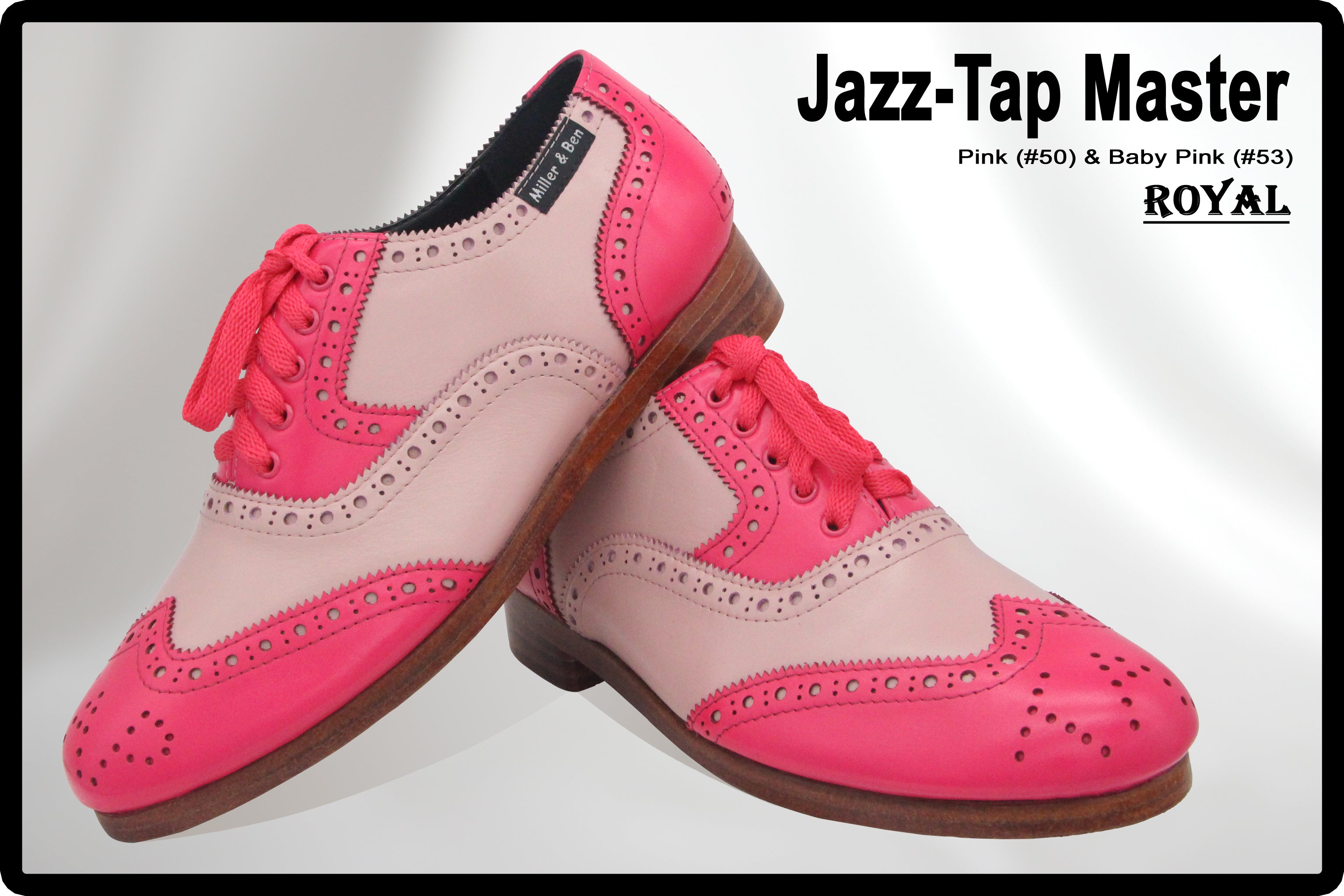 Pink Miller And Ben Shoes Tap Shoes Miller Ben Triple Threat, Pink